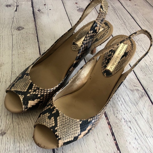 Banana Republic Shoes - BANANA REPUBLIC Sling Back Peep Toe Heels Size 7.5